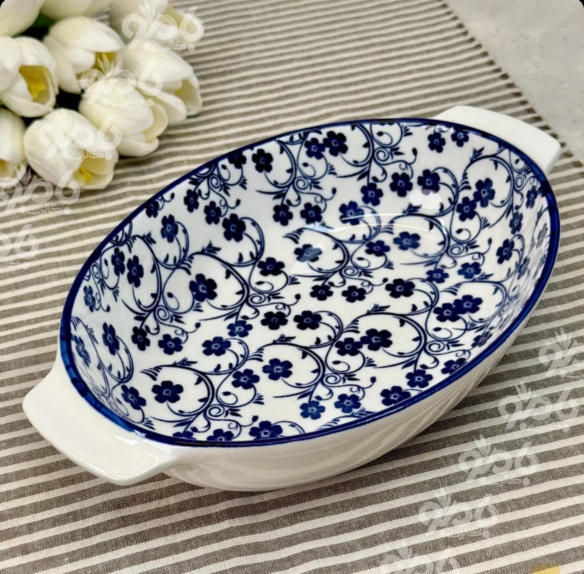 ظرف سرو دنی هوم مدل گل شکوفه